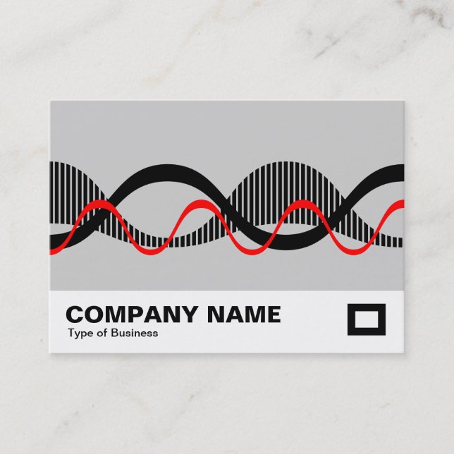 Sound Waves Business Card (Front)