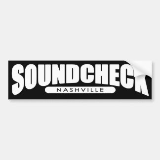 Soundcheck Nashville Bumper sticker