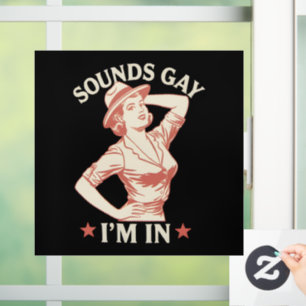 Sounds Gay I'm In Lesbian Cowgirl Howdy LGBTQ