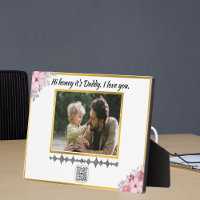 Soundwave Art QR Code - Custom Voice Recording