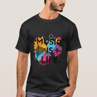 Soundwave Music Lover Art T-Shirt