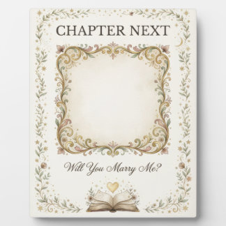 Soundwave of Love Marriage Proposal Plaque
