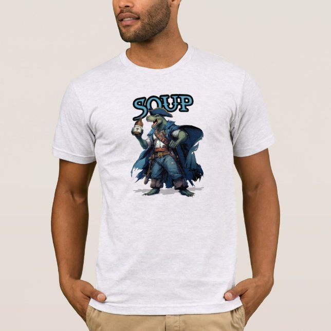 Soup Dinosaur T-Shirt (Front)