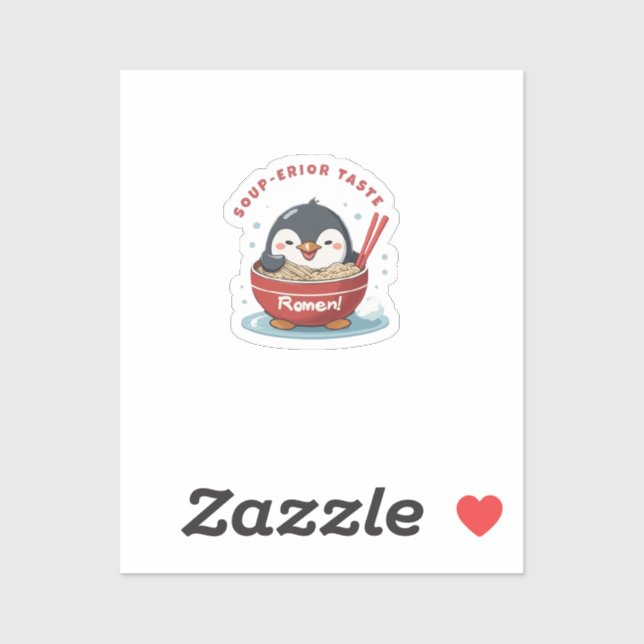 Soup-erior Taste cute penguin (Sheet)
