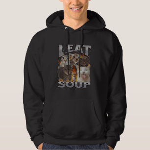 Soup Funny Cat Meme Bootleg Graphic Hoodie