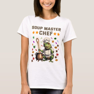 Soup Master Chef Funny Frog T-shirt Sweatshirt T