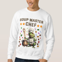  Soup Master Chef Funny Frog T-shirt Sweatshirt T
