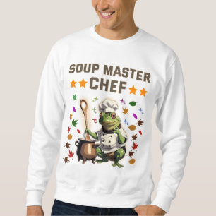 Soup Master Chef Funny Frog T-shirt Sweatshirt T