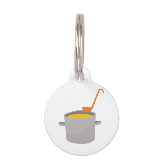 Soup Pot Pet Tag (Front)