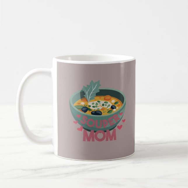 Souper Mum Coffee Mug (Left)