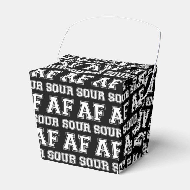 SOUR AF FAVOUR BOX (Front Side)