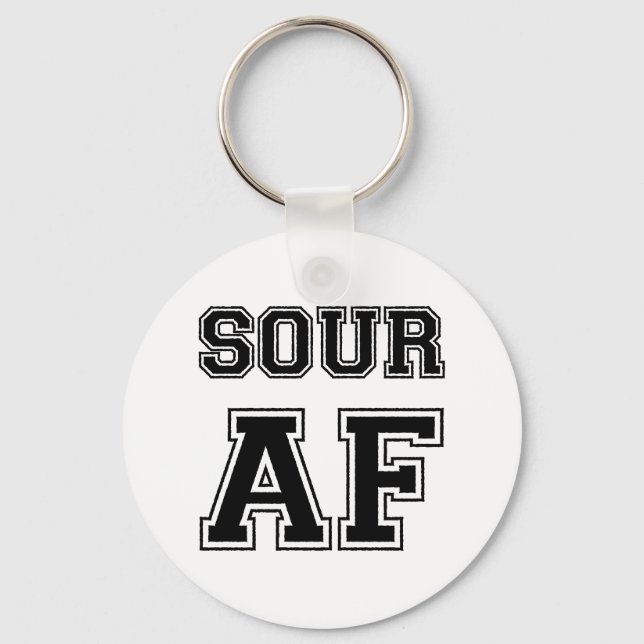 SOUR AF KEY RING (Front)