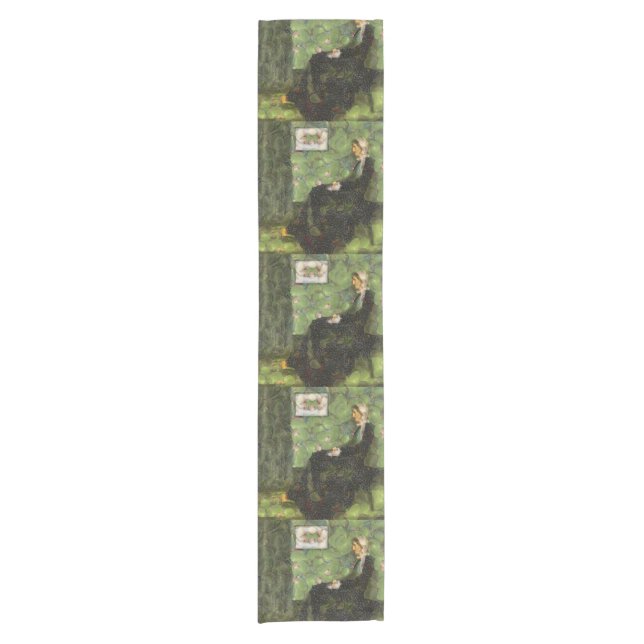 Sour Grapes Fine Art Spoof Short Table Runner (Front)