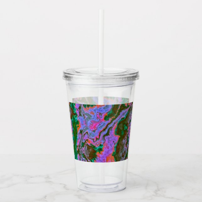 Sour Marble  Acrylic Tumbler (Front)