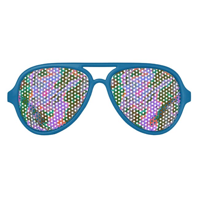 Sour Marble   Aviator Sunglasses (Front)