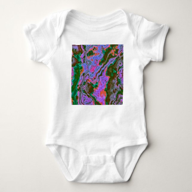 Sour Marble  Baby Bodysuit (Front)