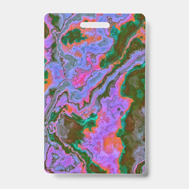 Sour Marble  Badge ID Badge (Front)