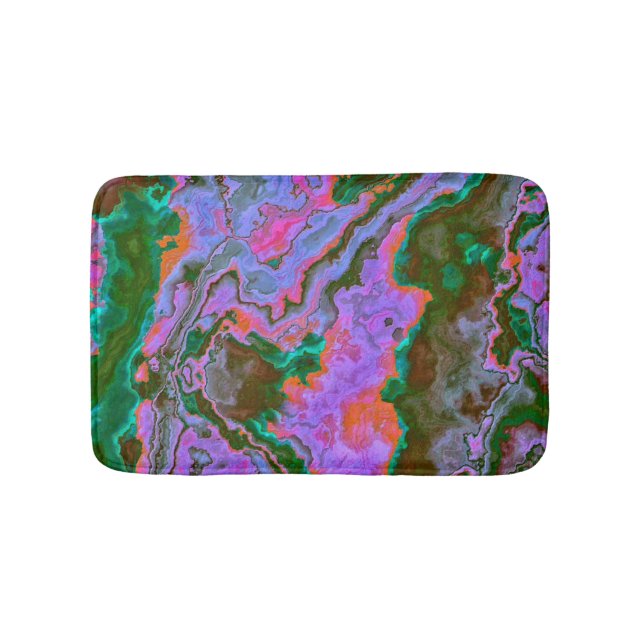 Sour Marble  Bath Mat (Front)