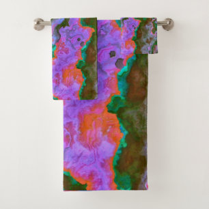 Sour Marble  Bath Towel Set