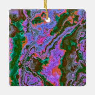 Sour Marble Ceramic Ornament