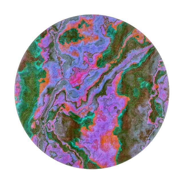 Sour Marble  Cutting Board (Front)