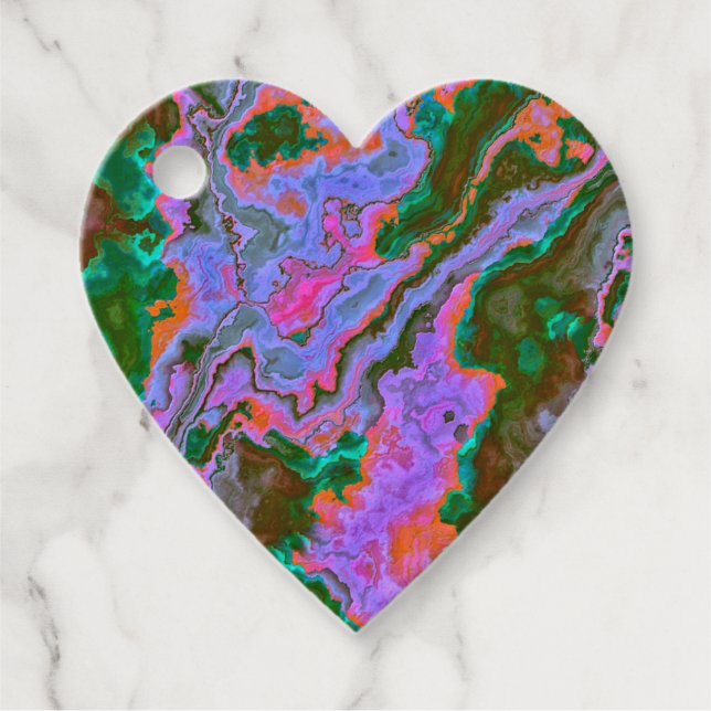 Sour Marble  Favour Tags (Front)