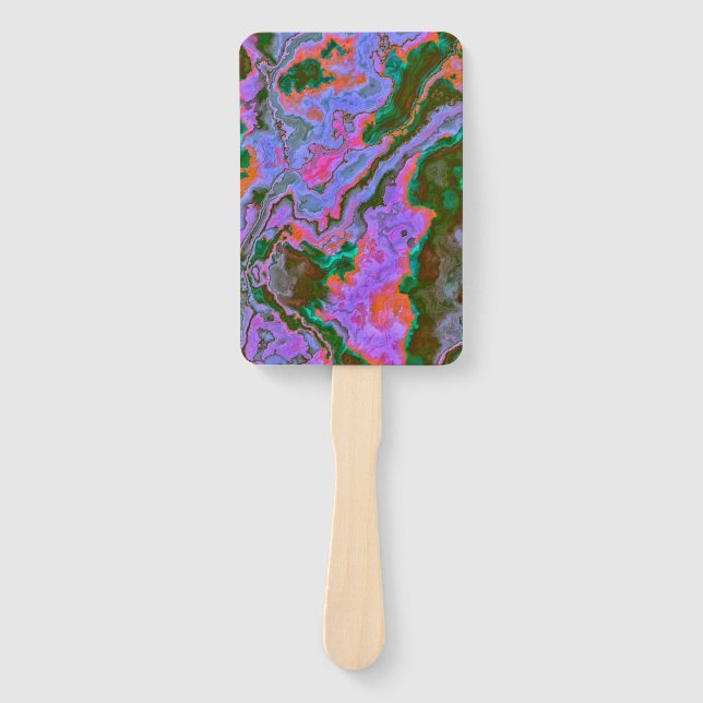 Sour Marble  Hand Fan (Front)