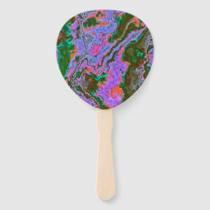 Sour Marble Hand Fan
