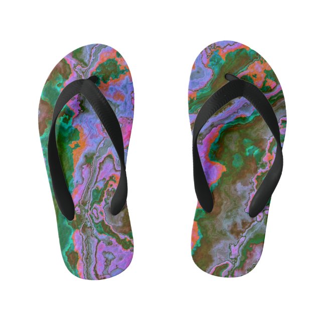 Sour Marble  Kid's Jandals (Footbed)