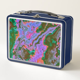 Sour Marble  Metal Lunch Box
