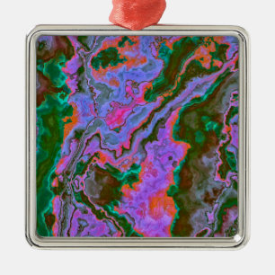 Sour Marble   Metal Tree Decoration