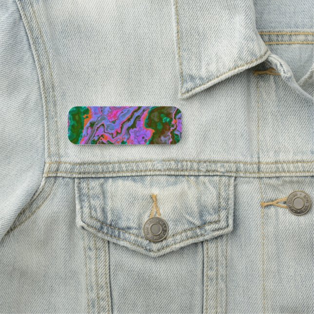 Sour Marble  Name Tag (In Situ)