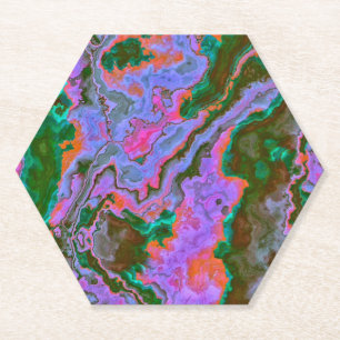 Sour Marble Paper Coaster
