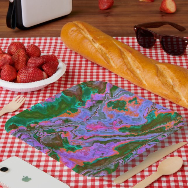 Sour Marble  Paper Plates (Picnic)