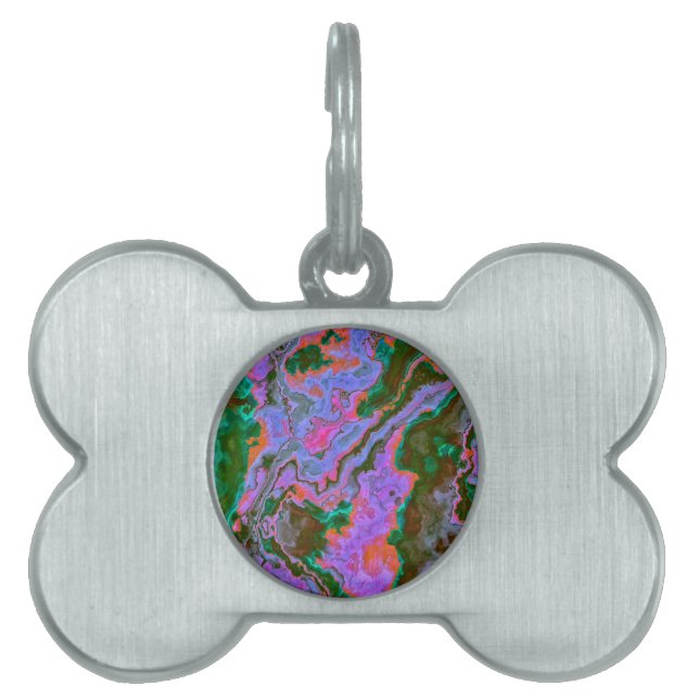 Sour Marble  Pet ID Tag (Front)