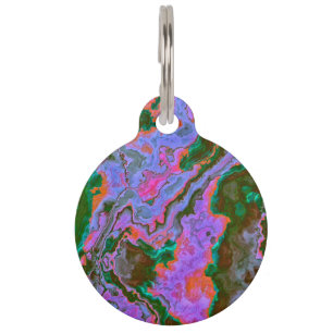Sour Marble  Pet ID Tag