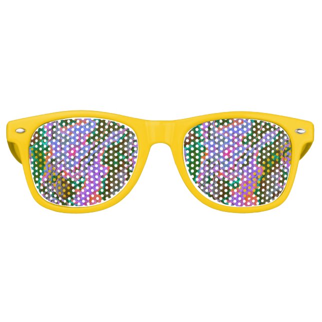 Sour Marble  Retro Sunglasses (Front)