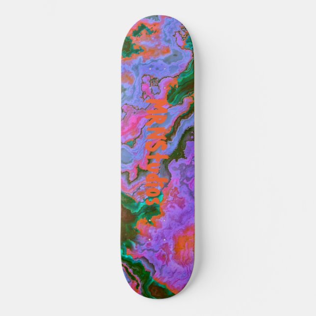Sour Marble  Skateboard (Front)