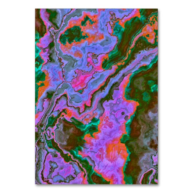 Sour Marble  Table Number (Front)