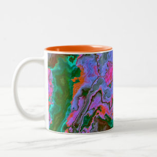 Sour Marble Two-Tone Coffee Mug