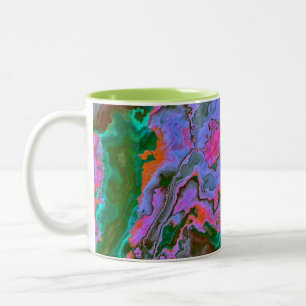 Sour Marble Two-Tone Coffee Mug