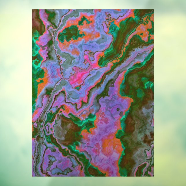 Sour Marble  Window Cling (Sheet 3)