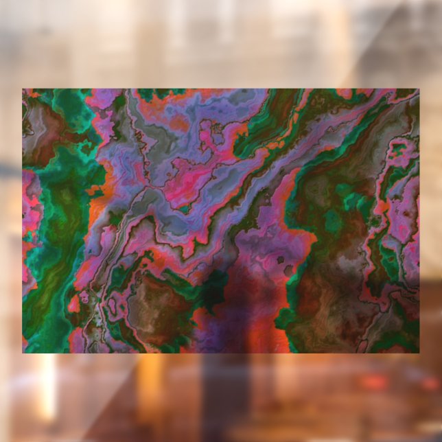 Sour Marble  Window Cling (Sheet 2)