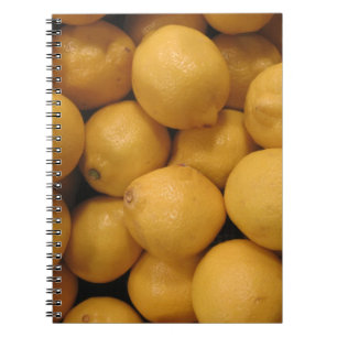 Sour Yellow Lemons Notebook