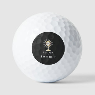 Source and Summit: Holy Eucharist Golf Balls