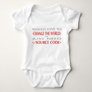 Source Code Baby Bodysuit
