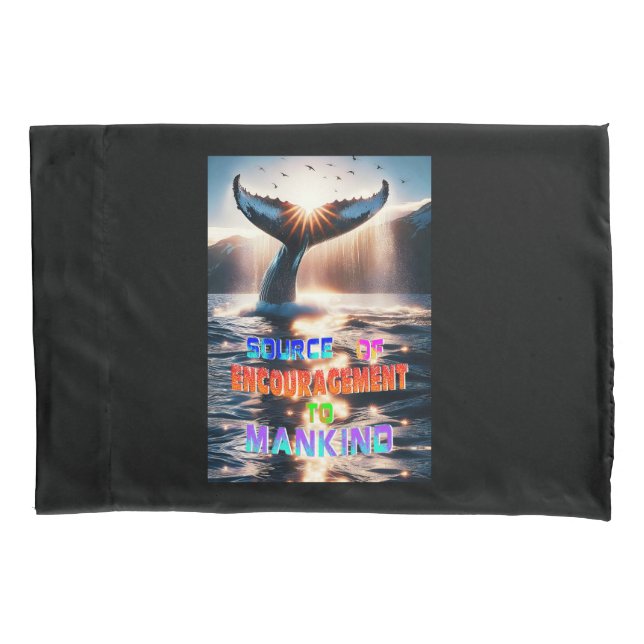 Source Of Encouragement To Mankind Pillowcase (Front-Left)