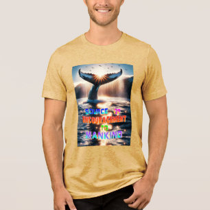 Source Of Encouragement To Mankind Tri-Blend Shirt