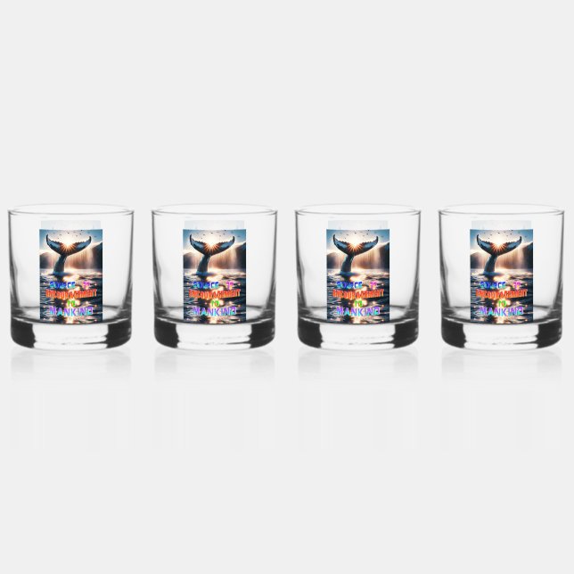 Source Of Encouragement To Mankind Whiskey Glass (Front)