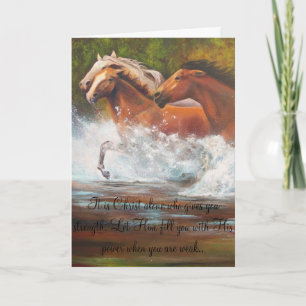 Source of Strength Greeting Card